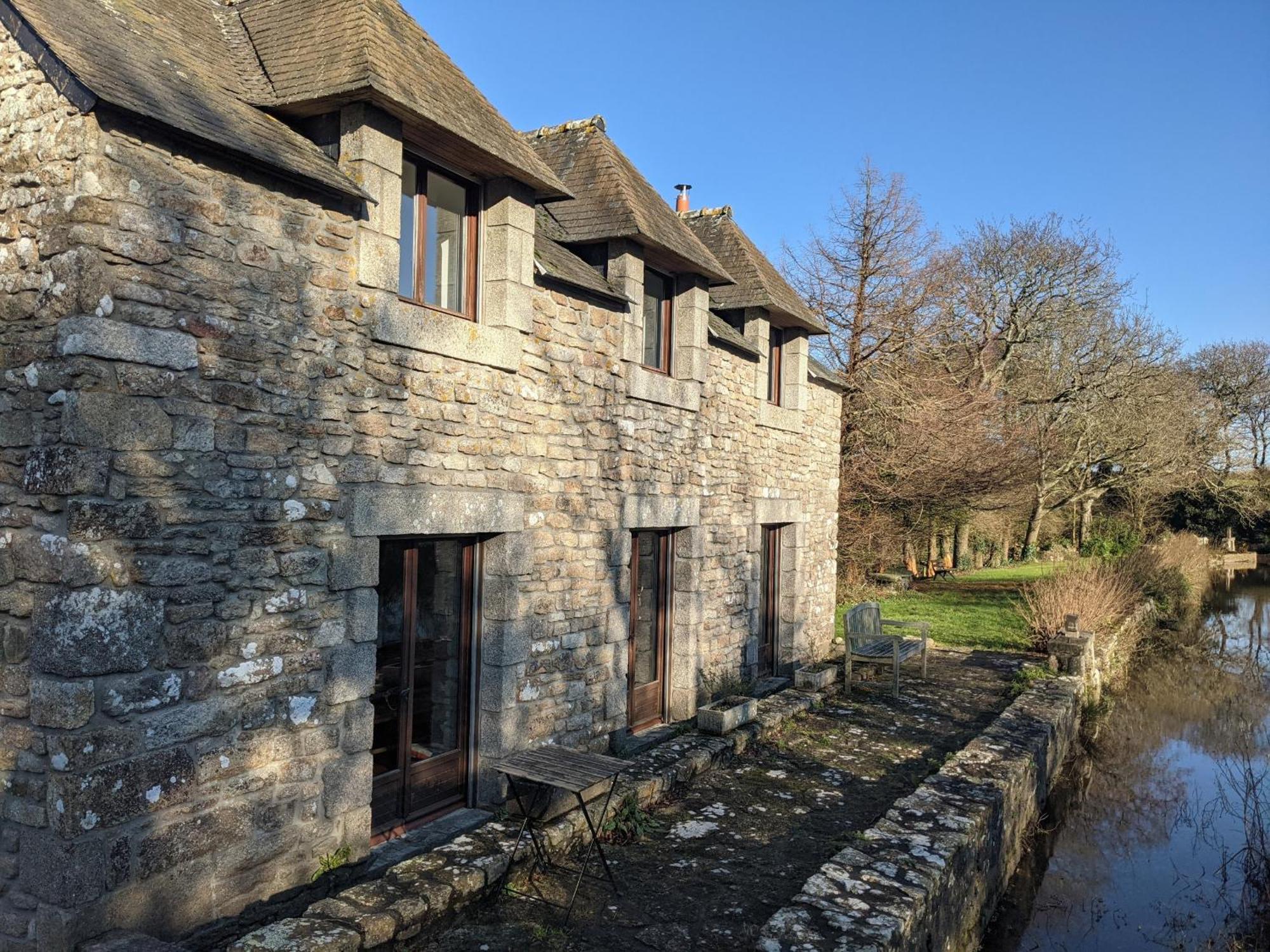 Ty Maen - Authentique Moulin Du 18Eme Proche Mer Plourin  外观 照片