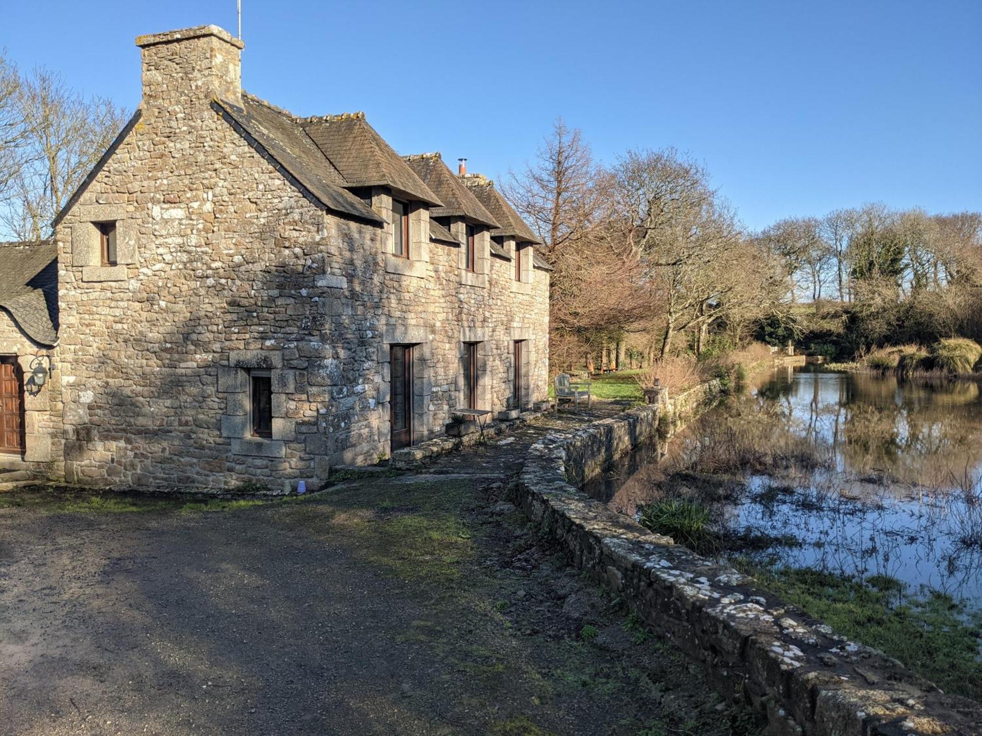 Ty Maen - Authentique Moulin Du 18Eme Proche Mer Plourin  外观 照片